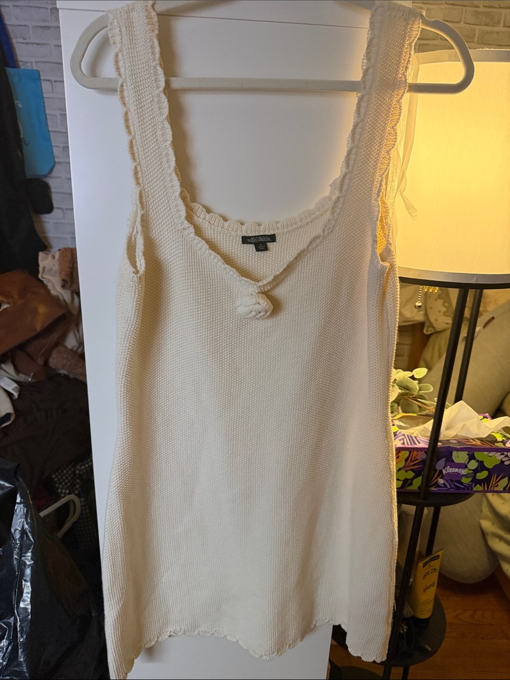 wild fable Cream Knit Mini Dress